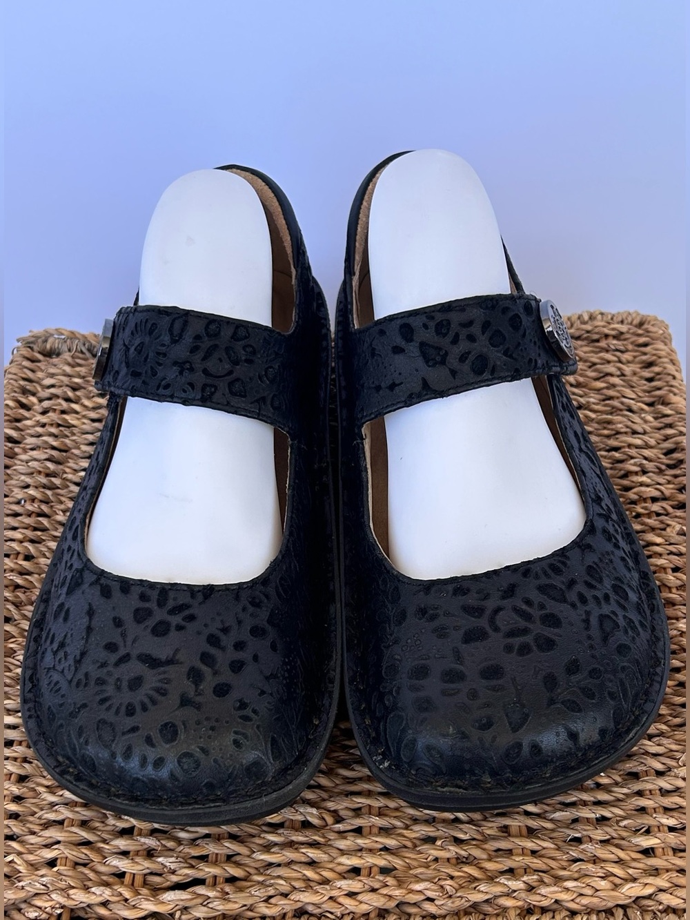 Alegria Women’s Paloma Leather Mary Jane Shoes Ergonomic Size 41 (US10-10.5)